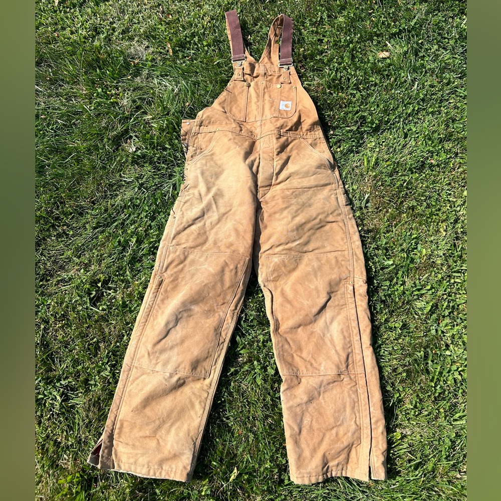 Vintage Carhartt 100th Anniversary 1989 Canvas Overalls